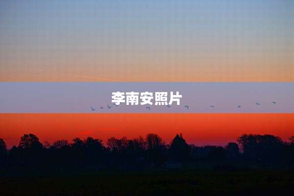 李南安照片