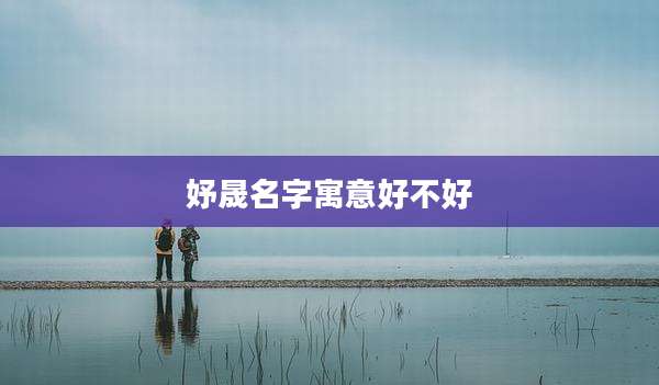 妤晟名字寓意好不好