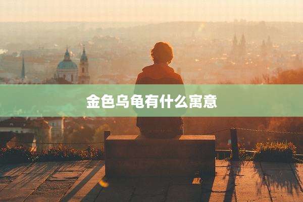 金色乌龟有什么寓意