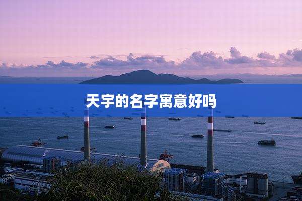 天宇的名字寓意好吗