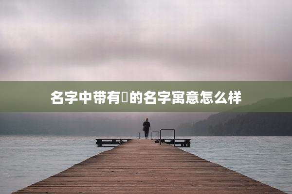 名字中带有弢的名字寓意怎么样