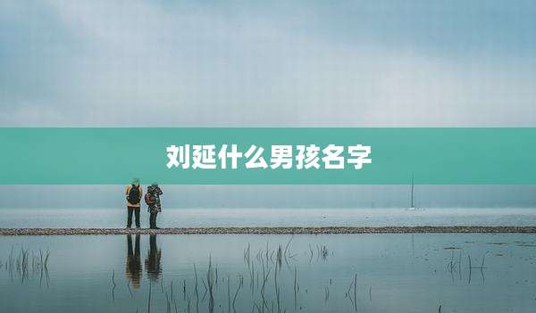 刘延什么男孩名字