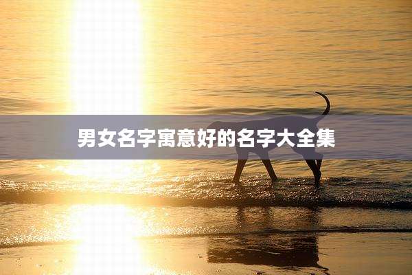 男女名字寓意好的名字大全集
