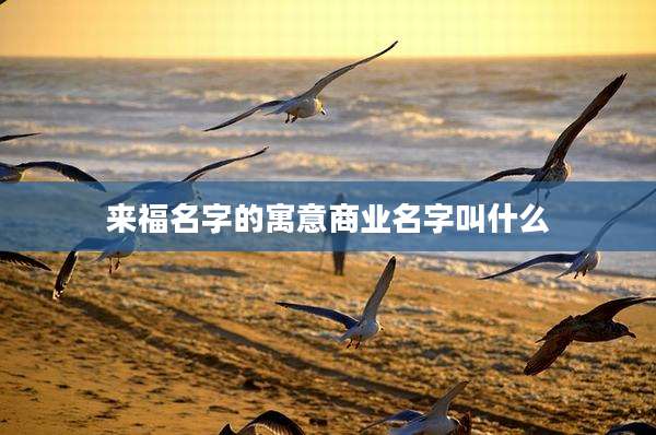 来福名字的寓意商业名字叫什么