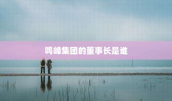 鸣峰集团的董事长是谁