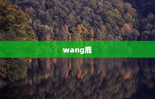 wang鹿