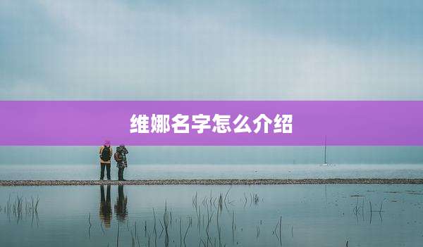 维娜名字怎么介绍