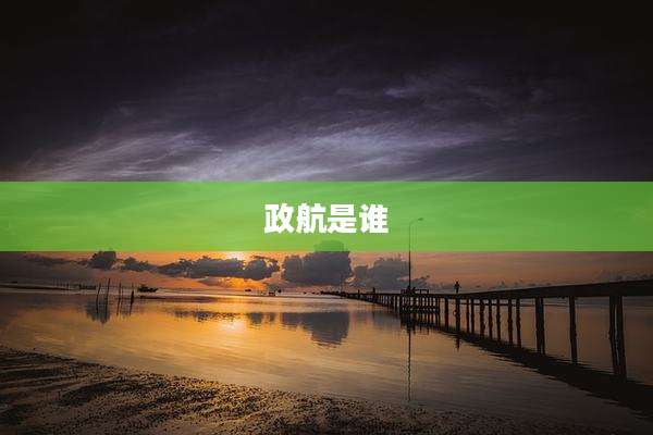 政航是谁