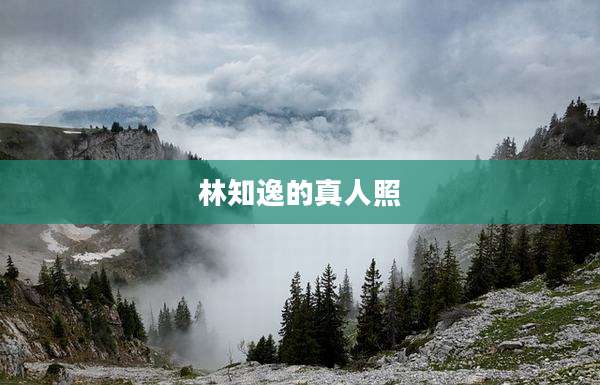 林知逸的真人照