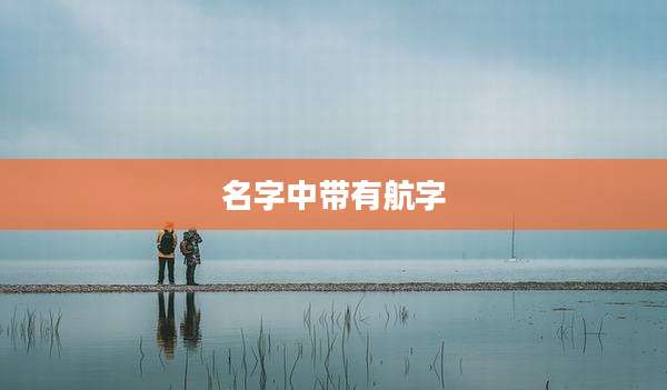 名字中带有航字