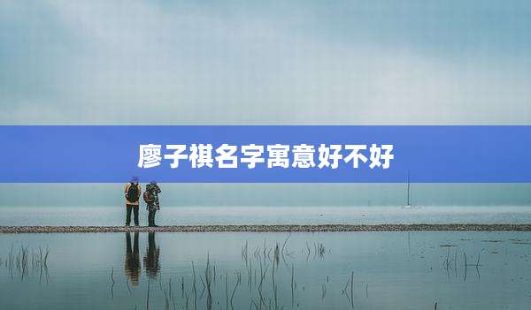 廖子祺名字寓意好不好