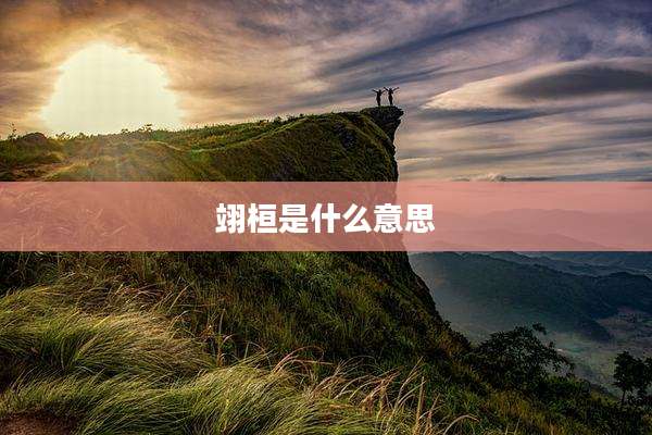 翊桓是什么意思