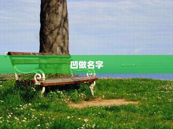 凹做名字