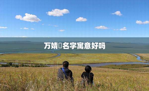 万婧祎名字寓意好吗