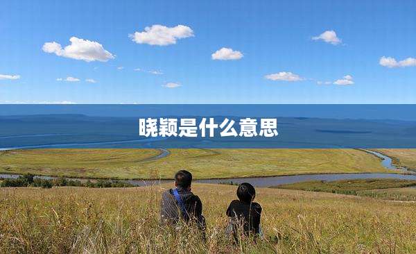 晓颖是什么意思