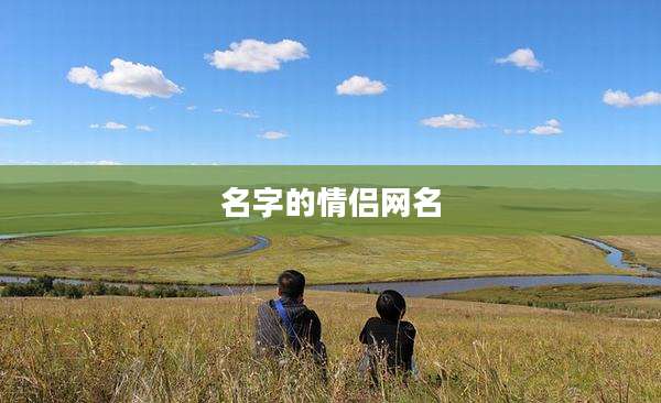 名字的情侣网名