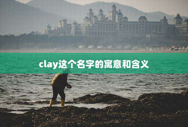 clay这个名字的寓意和含义