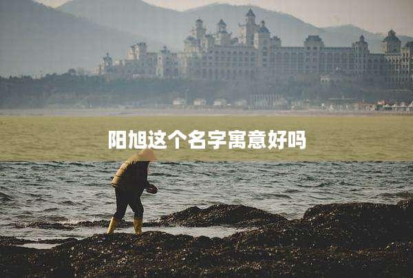 阳旭这个名字寓意好吗