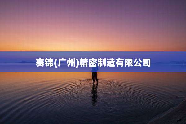 赛锦(广州)精密制造有限公司