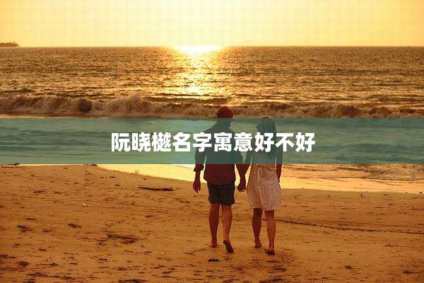 阮晓樾名字寓意好不好