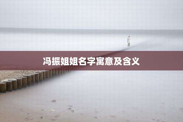 冯振姐姐名字寓意及含义