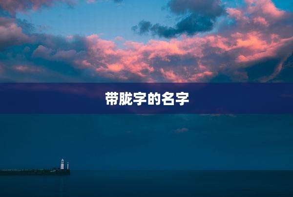 带胧字的名字