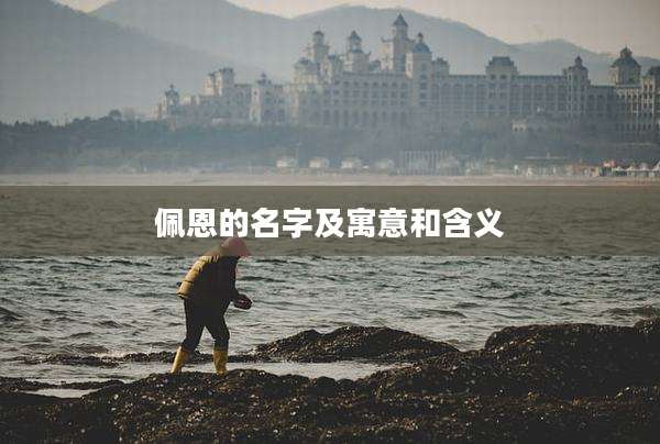 佩恩的名字及寓意和含义