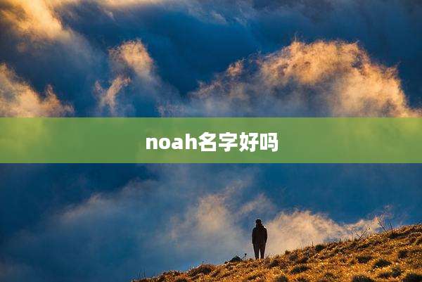 noah名字好吗