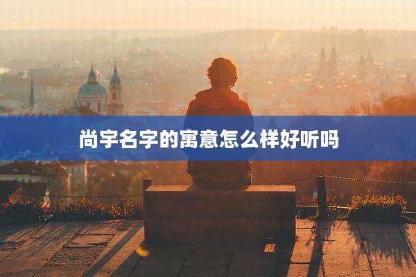 尚宇名字的寓意怎么样好听吗