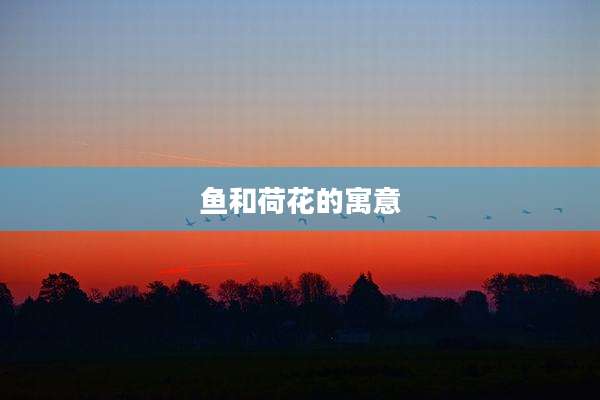 鱼和荷花的寓意