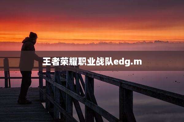 王者荣耀职业战队edg.m