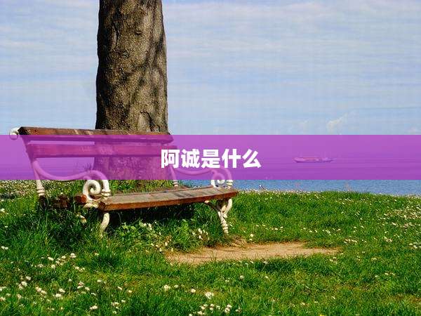 阿诚是什么