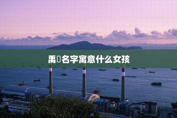 禹喆名字寓意什么女孩