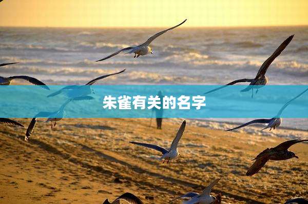 朱雀有关的名字