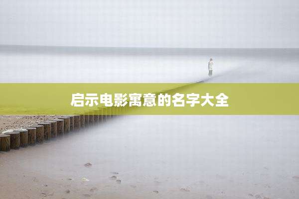 启示电影寓意的名字大全