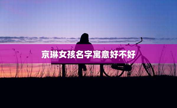 京琳女孩名字寓意好不好