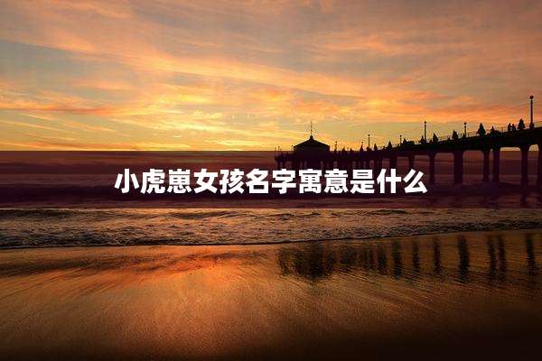 小虎崽女孩名字寓意是什么