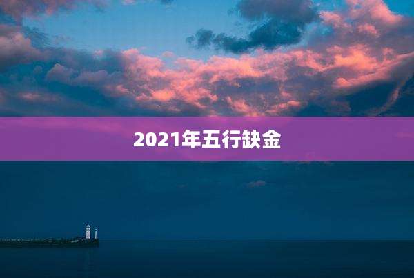 2021年五行缺金