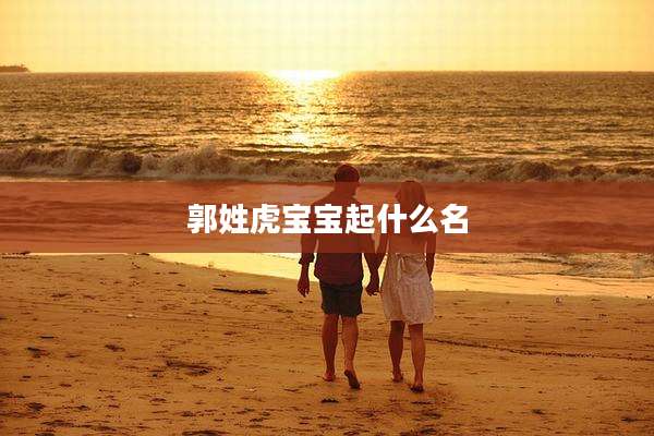 郭姓虎宝宝起什么名