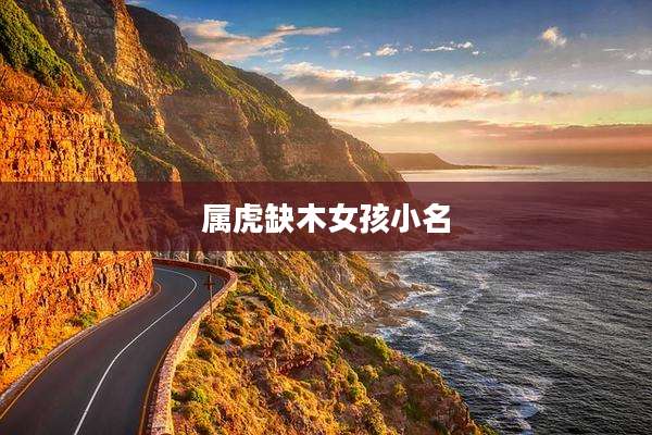 属虎缺木女孩小名
