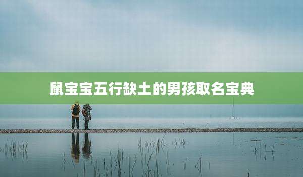 鼠宝宝五行缺土的男孩取名宝典