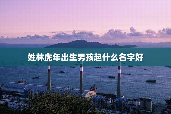 姓林虎年出生男孩起什么名字好