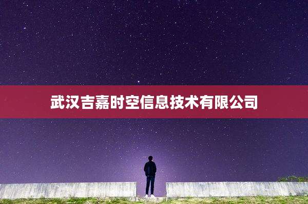 武汉吉嘉时空信息技术有限公司