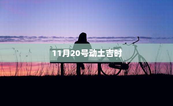 11月20号动土吉时
