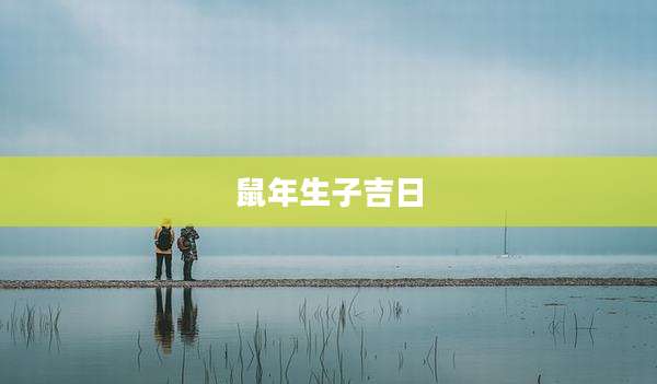 鼠年生子吉日