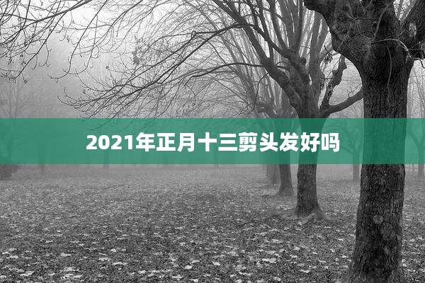 2021年正月十三剪头发好吗