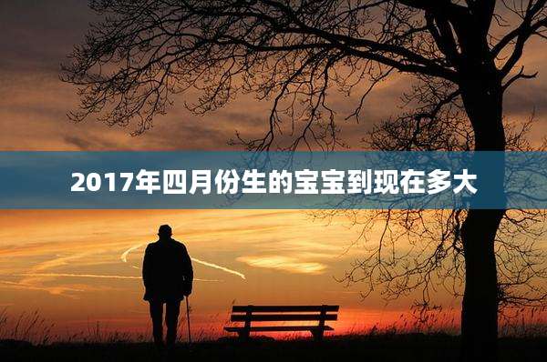 2017年四月份生的宝宝到现在多大