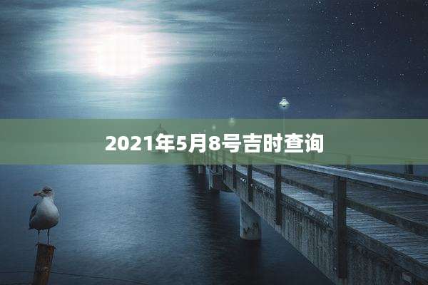 2021年5月8号吉时查询