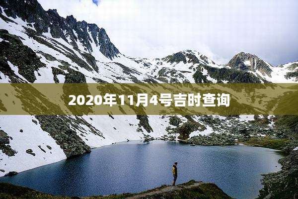 2020年11月4号吉时查询