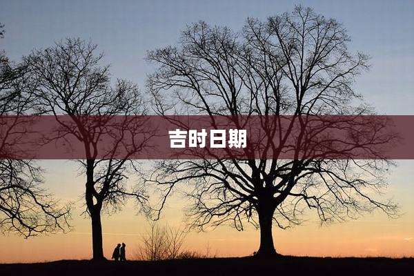 吉时日期